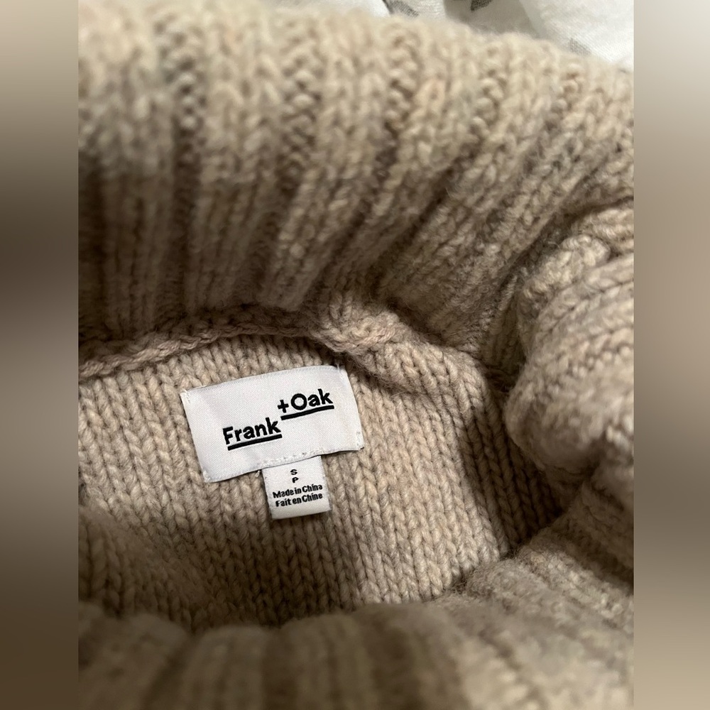 Frank and oak wool sweater - Picture 3 of 4